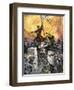 Conquest of Constantinople During the Fourth Crusade, 1204-null-Framed Giclee Print