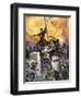 Conquest of Constantinople During the Fourth Crusade, 1204-null-Framed Giclee Print