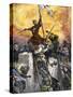 Conquest of Constantinople During the Fourth Crusade, 1204-null-Stretched Canvas