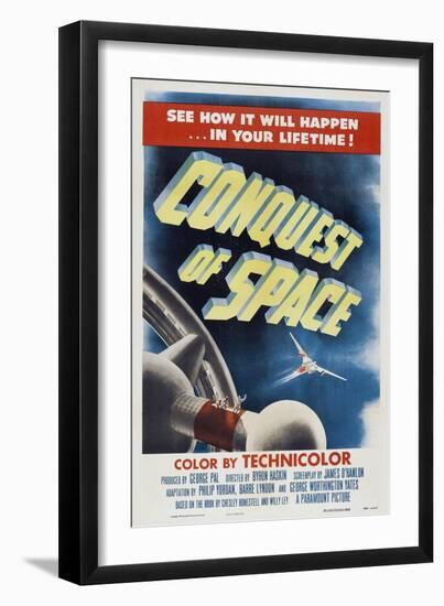 Conquest of Space, 1955-null-Framed Art Print