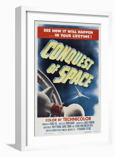 Conquest of Space, 1955-null-Framed Art Print