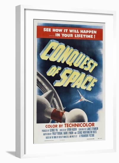 Conquest of Space, 1955-null-Framed Art Print