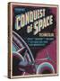 CONQUEST OF SPACE, poster art, 1955.-null-Stretched Canvas