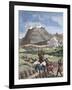 Conquest of the City of Seo De Urgell by the General Liberal, Francisco Espoz Y Mina-null-Framed Giclee Print