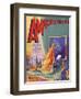 Conquest of the Earth'-Leo Morey-Framed Art Print