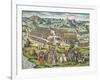 Conquest of Tunis by Charles V, 1535-Franz Hogenberg-Framed Giclee Print