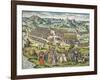 Conquest of Tunis by Charles V, 1535-Franz Hogenberg-Framed Giclee Print