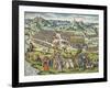 Conquest of Tunis by Charles V, 1535-Franz Hogenberg-Framed Giclee Print