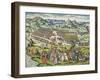 Conquest of Tunis by Charles V, 1535-Franz Hogenberg-Framed Giclee Print