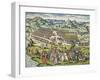 Conquest of Tunis by Charles V, 1535-Franz Hogenberg-Framed Giclee Print