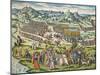Conquest of Tunis by Charles V, 1535-Franz Hogenberg-Mounted Giclee Print
