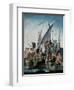 Conquista de Mexico, Garcia de Holguin Prense a Guatimozin-null-Framed Giclee Print