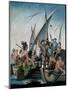 Conquista de Mexico, Garcia de Holguin Prense a Guatimozin-null-Mounted Giclee Print