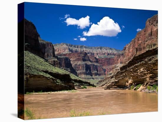 Conquistador Aisle of the Colorado River From Blacktail Canyon, Grand Canyon National Park, Arizona-Bernard Friel-Stretched Canvas