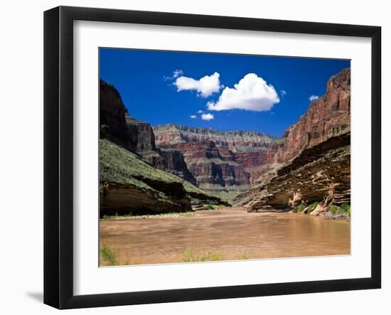 Conquistador Aisle of the Colorado River From Blacktail Canyon, Grand Canyon National Park, Arizona-Bernard Friel-Framed Photographic Print