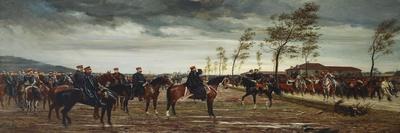 The Surrender of Metz, 1876-Conrad Freyberg-Framed Stretched Canvas