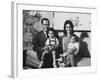 Conrad Hilton II and Family at their Home in Beverly Hills-Allan Grant-Framed Premium Photographic Print