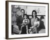 Conrad Hilton II and Family at their Home in Beverly Hills-Allan Grant-Framed Premium Photographic Print