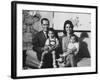 Conrad Hilton II and Family at their Home in Beverly Hills-Allan Grant-Framed Premium Photographic Print