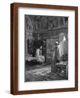 Conrad III Persuaded-Alphonse Mucha-Framed Art Print