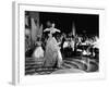 Conrad N. Hilton Hugging Mary Martin at Night Club, in the New Hotel's Ballroom-Yale Joel-Framed Photographic Print