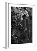 Conrad, Typhoon, Engine-Room-Maurice Greiffenhagen-Framed Art Print