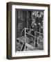 Conrad, Typhoon, on Deck-Maurice Greiffenhagen-Framed Art Print