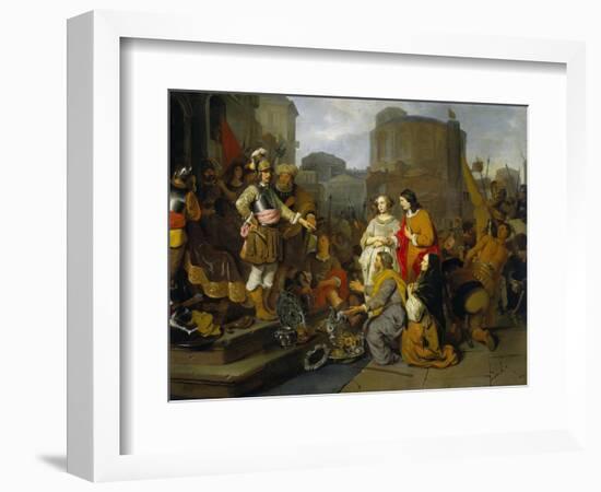 Conscious of Scipio, Gerbrand Van Den Eeckhout-Gerbrand Van Den Eeckhout-Framed Art Print