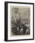 Consecrating the Graves of Mobiles Slain at Le Bourget-Godefroy Durand-Framed Giclee Print