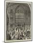 Consecration of Dr R Caldwell and Dr E Sargent as Missionary Bishops in St Paul's Cathedral-null-Mounted Giclee Print