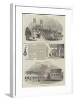 Consecration of St Augustine's College, Canterbury-null-Framed Giclee Print