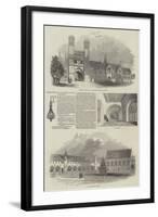 Consecration of St Augustine's College, Canterbury-null-Framed Giclee Print