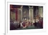 Consecration of the Emperor Napoleon and Coronation of Empress Josephine, 2nd December 1804, 1806-7-Jacques-Louis David-Framed Giclee Print