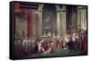 Consecration of the Emperor Napoleon and Coronation of Empress Josephine, 2nd December 1804, 1806-7-Jacques-Louis David-Framed Stretched Canvas