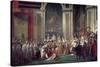 Consecration of the Emperor Napoleon and Coronation of Empress Josephine, 2nd December 1804, 1806-7-Jacques-Louis David-Stretched Canvas