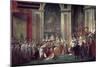 Consecration of the Emperor Napoleon and Coronation of Empress Josephine, 2nd December 1804, 1806-7-Jacques-Louis David-Mounted Giclee Print