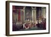 Consecration of the Emperor Napoleon and Coronation of Empress Josephine, 2nd December 1804, 1806-7-Jacques-Louis David-Framed Premium Giclee Print