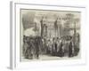 Consecration of the Jewish Synagogue, St Albans-Place, St James's-null-Framed Giclee Print