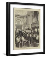 Consecration of the New Central Synagogue-Godefroy Durand-Framed Giclee Print