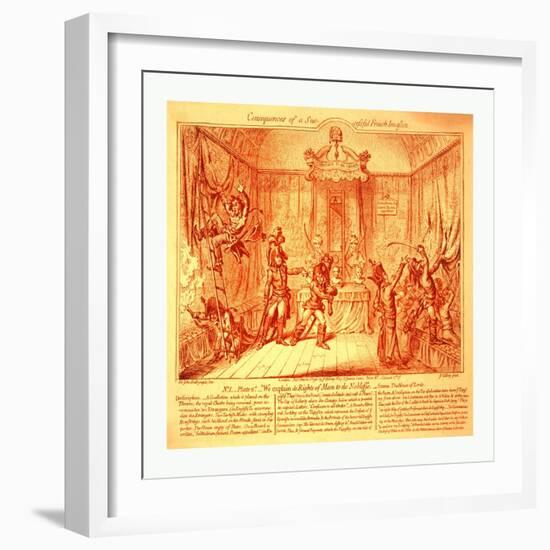 Consequences of a Successful French Invasion-null-Framed Giclee Print