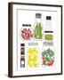 Conservateurs de Cuisine II-Laure Girardin-Vissian-Framed Giclee Print