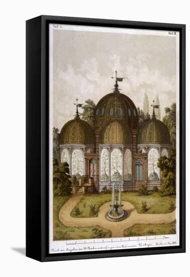 Conservatory and Aviary Combined-null-Framed Stretched Canvas