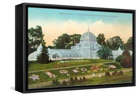 Conservatory at Golden Gate Park, San Francisco, California-null-Framed Stretched Canvas