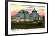 Conservatory, Bronx Park-null-Framed Art Print