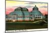 Conservatory, Bronx Park-null-Mounted Premium Giclee Print