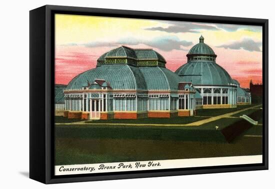 Conservatory, Bronx Park-null-Framed Stretched Canvas