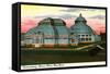 Conservatory, Bronx Park-null-Framed Stretched Canvas