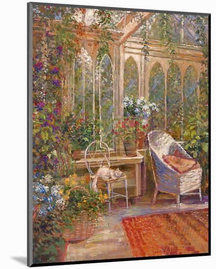 Conservatory I-Michael Longo-Mounted Art Print