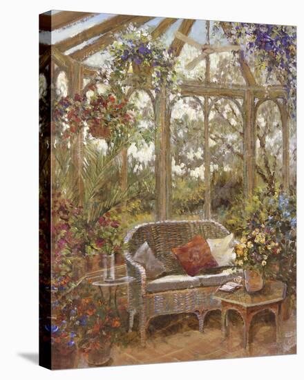 Conservatory II-Longo-Stretched Canvas