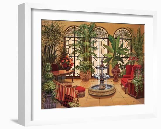 Conservatory II-Jillian Jeffrey-Framed Art Print